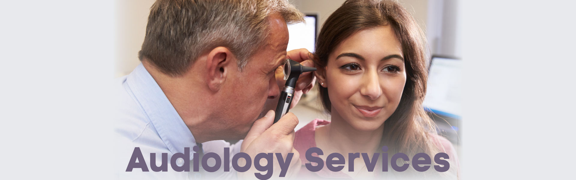audiology services page header