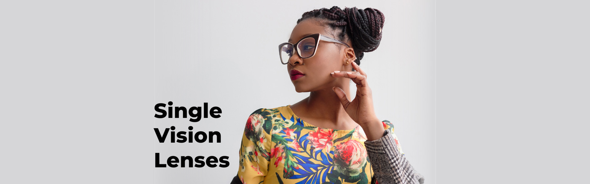 single vision lenses page header